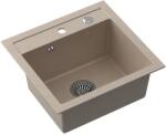 Steiner JOHNNY 110 Steingran bézs gránit mosogató, szifonnal és dugóval