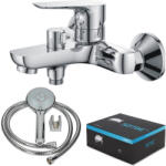 SOTBE INARI falra szerelhető kádtöltő csaptelep + zuhanyszett