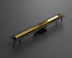 Ambro D'oro lineáris lefolyó arany FÉNYES borítással 700mm