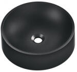 AXIS maun 40 fekete fényes GRÁNIT MOSDÓKAGYLÓ PULTRA ÉPÍTHETŐ