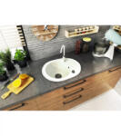 Brenor Came Gránit Mosogató Fehér