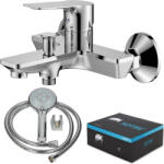 SOTBE NEA falra szerelhető kádtöltő csaptelep + zuhanyszett