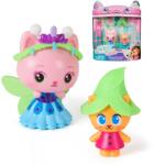 Gabby's Dollhouse Movie, Queen Kitty Fairy & Kitty Gnome, set de figurine Figurina