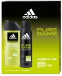 Adidas Caseta Cadou Barbati Adidas Pure Game, Gel Dus 250 ml, Deodorant 150 ml