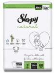 Sleepy Scutece Bebelusi Sleepy Natural Double, Marimea 3 Midi, 4-9 kg, 68 Bucati (SMT-0301)