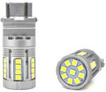 motoLEDy 2 Db P27/7W LED 3157 12-24V Izzó, Hiba Nélkül 3000lm Fehér