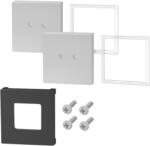 ZACK CARVO szerelőkészlet, szett 2, matt, rozsdamentes acél, Zack (ZACK40492)