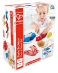 Hape Дървен комплект Hape - Продукти за рязане, Риба и месо, 9 части (H3155)