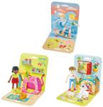Hape Дървен комплект Hape - Приключение с кукли, 3 части, асортимент (H3524)