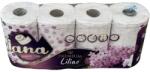 Elcadis Hartie Igienica Iana Premium, Liliac, 3 Straturi, 8 Role, 19 m, 145 Foi, Elcadis (ELC-IANA-HI3-8-LIL)