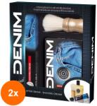 Denim Set 2 x Denim Original After Shave 100 ml + Crema de Ras 100 ml + Pamatuf