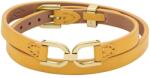 Fossil Bratara Fossil Heritage D Link yellow leather JF04439710