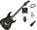 Ibanez GRX70QA-TKS SET 2 Transparent Black Burst Elektromos gitár