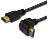 SAVIO CL-04 v1.4 nagysebességű HDMI kábel derékszögű, 1.5m (CL-04) (CL-04)