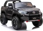 LEAN Toys Toyota Hilux 12V Elektromos 2 Személyes Kisautó 4 db 45W Motorral Lakk Fekete 7645 (7645) (7645)