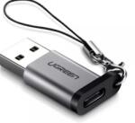 UGREEN ADAPTOR Ugreen, US276, USB Type-C(M) la USB2.0(T), incarcare max 3A, gri 50533 (timbru verde 0.08 lei) - 6957303855339 (50533)