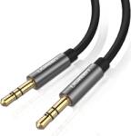 UGREEN CABLU audio Ugreen, AV119 stereo 3.5 mm jack (T) la 3.5 mm jack (T), 2m, conectori auriti, negru 10735 (timbru verde 0.18 lei) - 6957303817351 (10735)