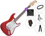 SX SST62+ /HSH Premium SET Candy Apple Red Chitară electrică