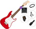 Squier Mini Stratocaster IL Premium SET Dakota Red Електрическа китара