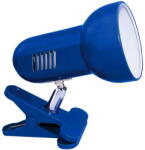Activejet Clip-on desk lamp, blue, metal, E27 thread (AJE-CLIP LAMP BLUE)