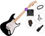 Squier Sonic Stratocaster MN Premium SET Black Chitară electrică