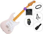 Squier Classic Vibe 50s Stratocaster MN Premium SET White Blonde Chitară electrică
