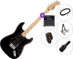 Squier Sonic Stratocaster HSS MN Premium SET Black Chitară electrică
