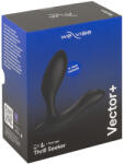 WE-VIBE Vector+ - vibrator anal controlat prin aplicație (negru) (54004220000) Vibrator
