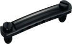Schaller Stop Tailpiece Crom negru Pod de chitară (12050400)