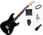Squier Sonic Stratocaster HT H LRL Premium SET Black Chitară electrică
