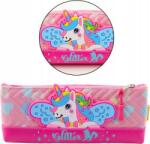 Lean Tolltartó Iskolai Készlet Unicorn Pink Színnel 20 x 8, 5 cm 21979 (21979) (21979)