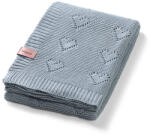 BabyOno Kötött Bambusz Takaró Szürke 75x100 Cm