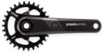 PRAXIS Egypontos pedálkar 170 MM fekete