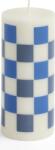 HAY Lumânare Column S, alb-albastru (AB401-A601-AP86)