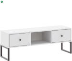 INTERMEBLE Tv Állvány Fehér Színben. LINEA 115 cm