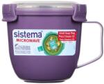  Sistema Mikrohullámú sütőhöz való kis levesesbögre 565 ml, lila