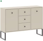 INTERMEBLE Komód Kasmír Színben. LINEA 115 cm - fenyobutor24 - 60 787 Ft