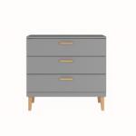 Elvisia KUBI komód | szürke