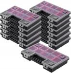 Kadax Organizer Műhelytartó 6 Fiókos Készlet 12 db-os Garázs Doboz (K6551)