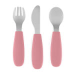  P&M Rozsdamentes acél evőeszközkészlet 12m+ (Dusty Rose)