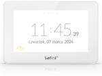 Satel INT-TSH2R-W 7 érintőképernyős kezelő, fehér, Mifare hitelesítés