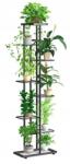 Nobo Kids Fém Virágtartó Állvány Növényeknek Polcos Állvány 143cm 8 Polccal (CH-248624)