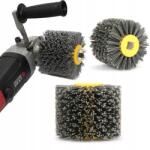  Szaténkefe Szaténozó Tárcsa Hengeres Csiszolókorong Fához (11206GS)