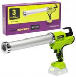 NAC Szilikon Glettanyag Pisztoly Akril Fugák Kinyomó 600ML Nac Smart (5905842532090)