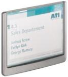 Durable Információs tábla, 149x105, 5 mm, DURABLE CLICK SIGN, szürke