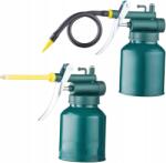  Fém kenőanyag Olajozó 250ml 2 Fúvóka Autó Kerékpár Gép (Metalowa Olejarka Smarowniczka 250ml 2 Dysze)