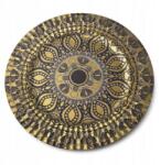 Mondex Dekoratív tányér fekete és arany színben (HTOS8727)