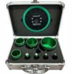 MMD Lyukfúró készlet MMD Ø6-68 mm Ø125 mm-es tárcsa adapter koffer (MMD Zestaw Otwornic diamentowa 6-68 1x tarcza)