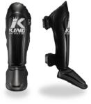 King Pro Boxing Thaibox védővédők M fekete