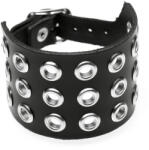 Black & Metal Brățară Inel - Argint - BWZ-696
